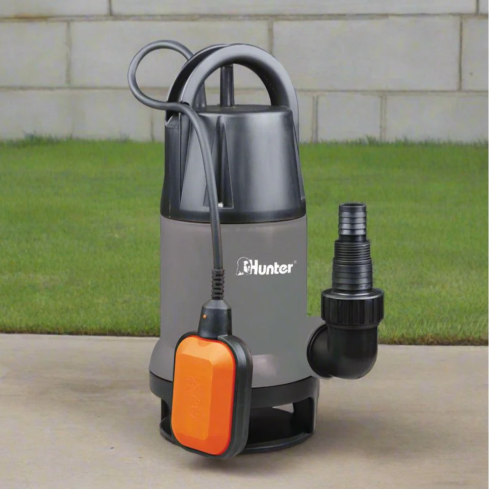 משאבה טבולה למים דלוחים 400W גוף פלסטי - Hunter