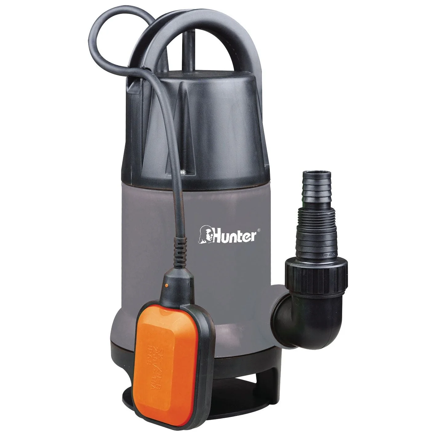 משאבה טבולה למים דלוחים 400W גוף פלסטי - Hunter - Image 2