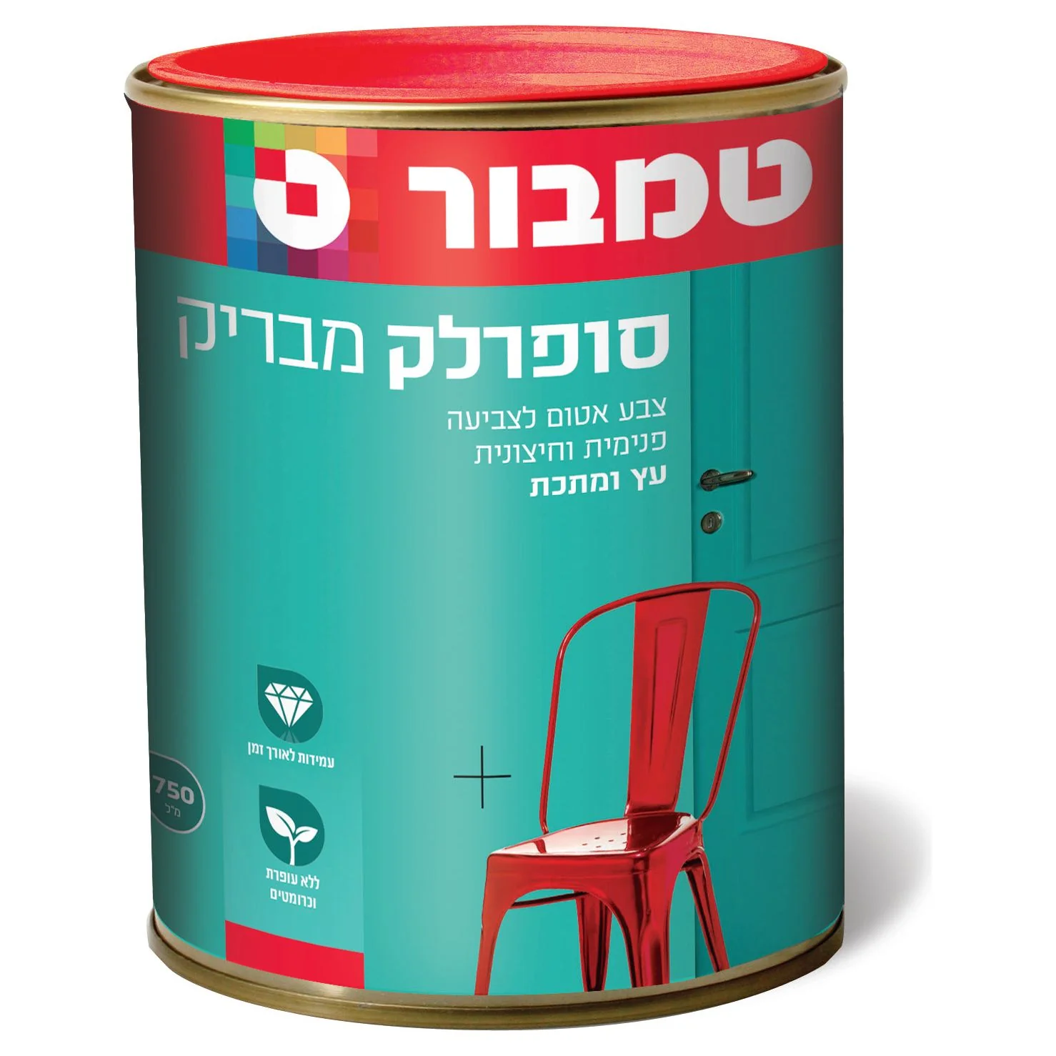 סופרלק פלוס אדום 0.75 ליטר בסיס שמן