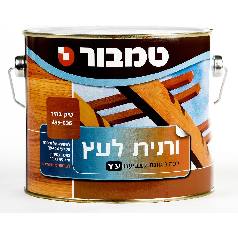ורנית 36 טיק בהיר 2.5 ליטר בסיס שמן