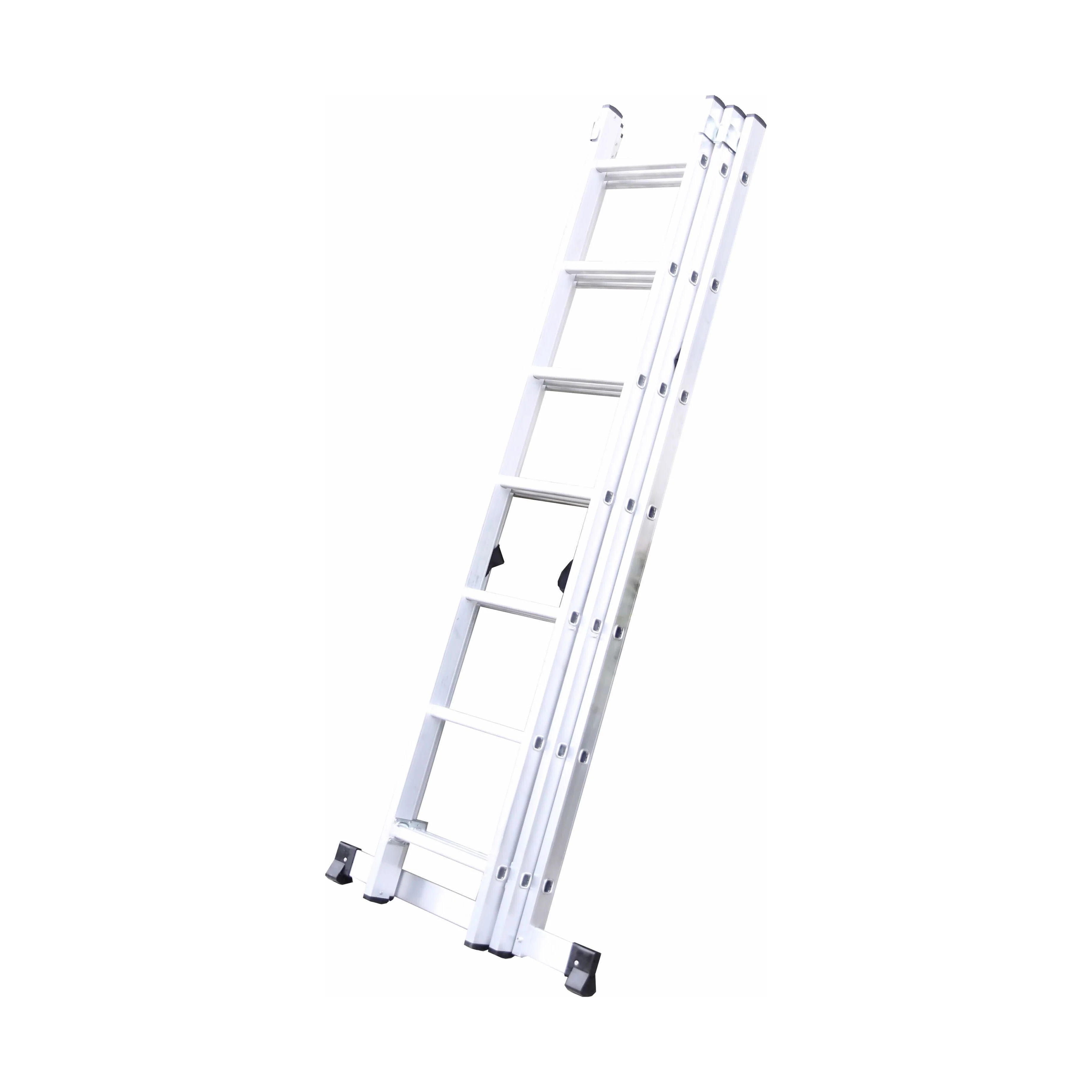 סולם טלסקופי אלומיניום 21 שלבים 7*3 מטר - Image 3