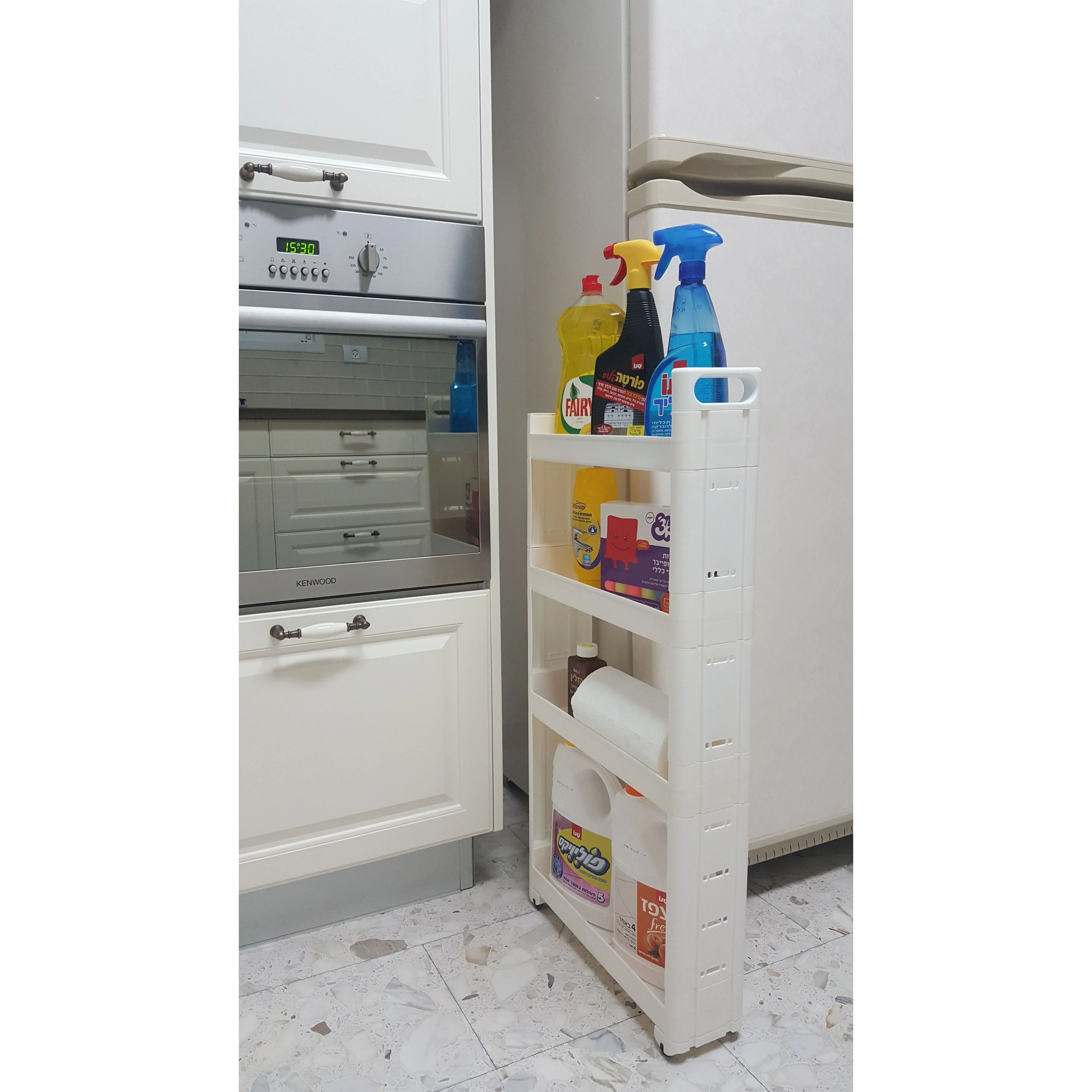 עגלת שרות צרה 4 קומות - Image 3