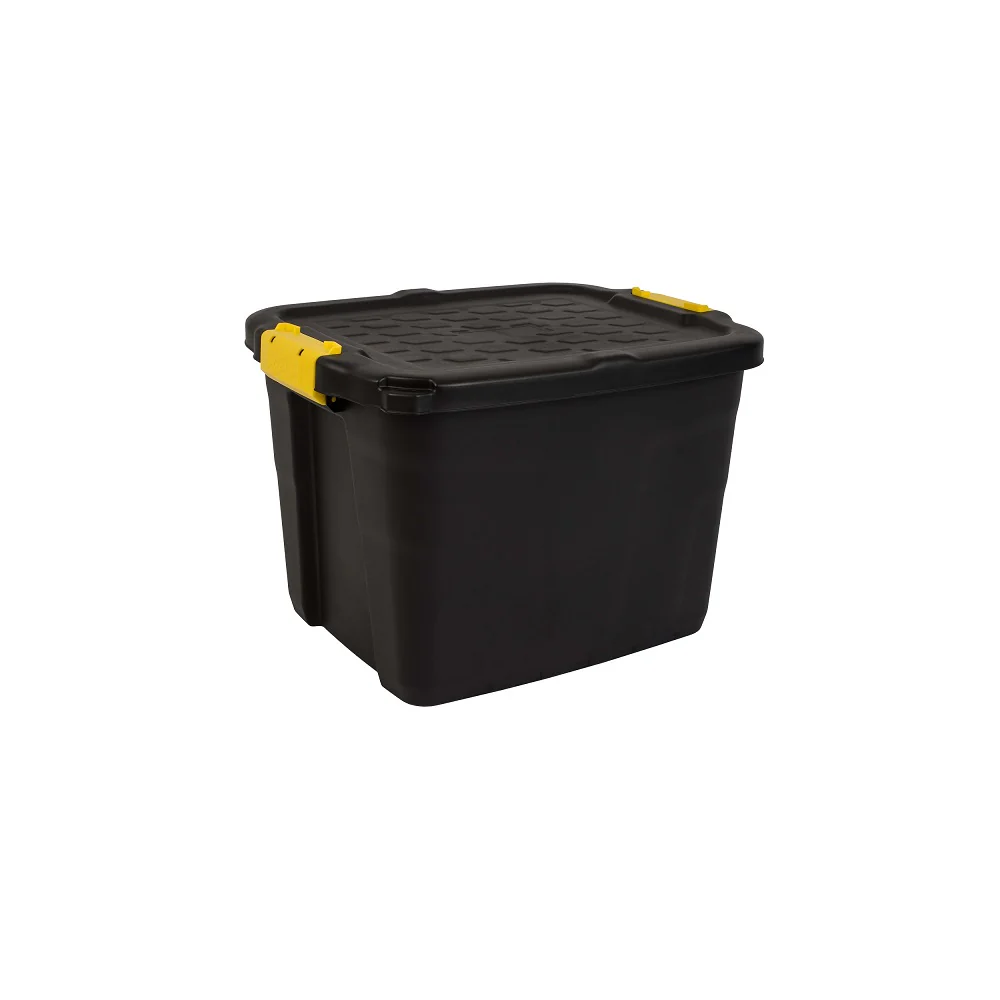 ארגז איחסון 42 ליטר שחור  Heavy Duty - Image 2