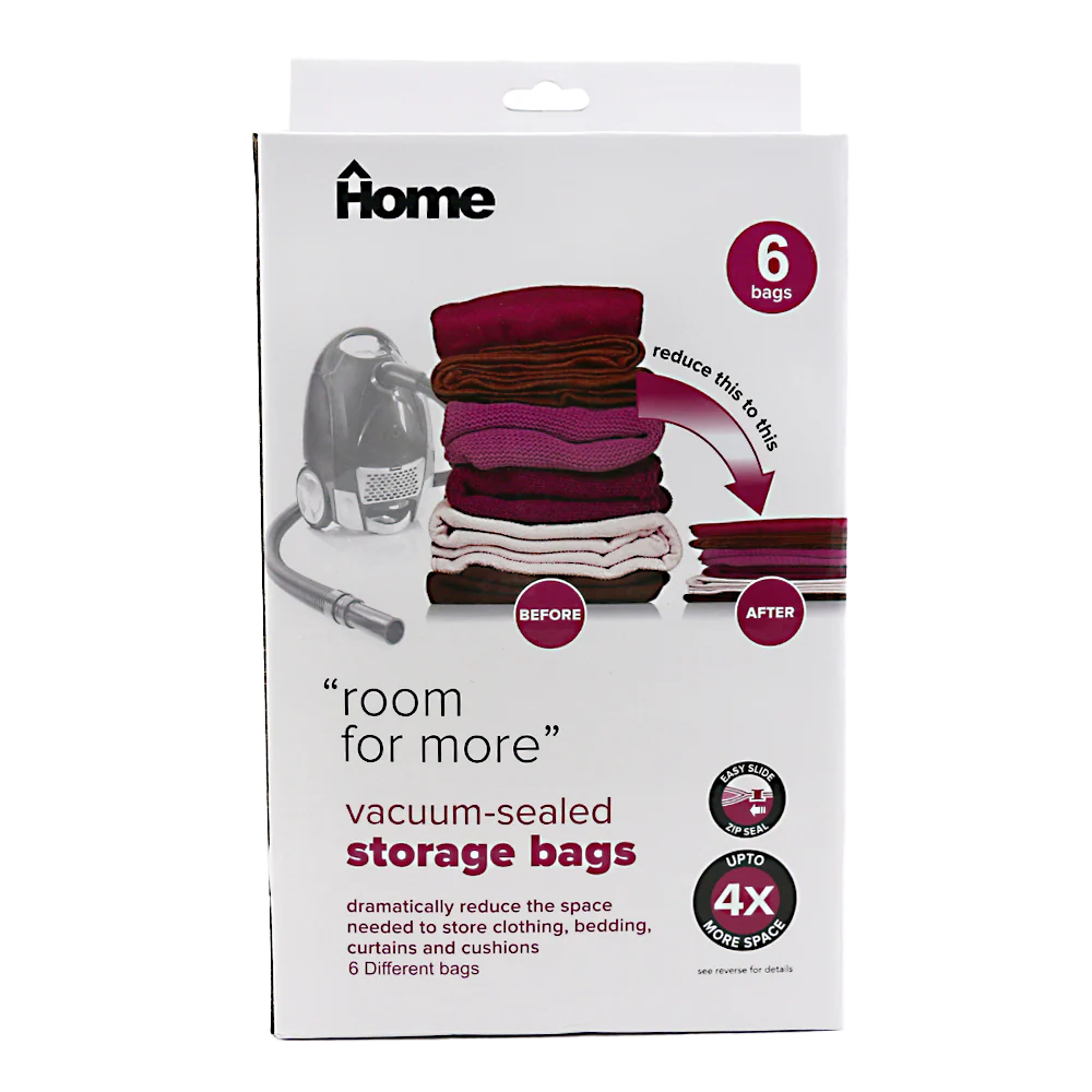 6 שקיות ואקום M+2L+2XL+J  HOME - Image 2