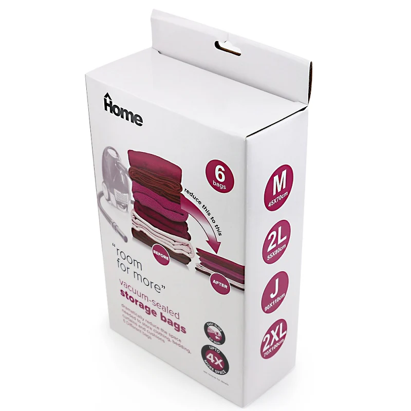 6 שקיות ואקום M+2L+2XL+J  HOME - Image 4