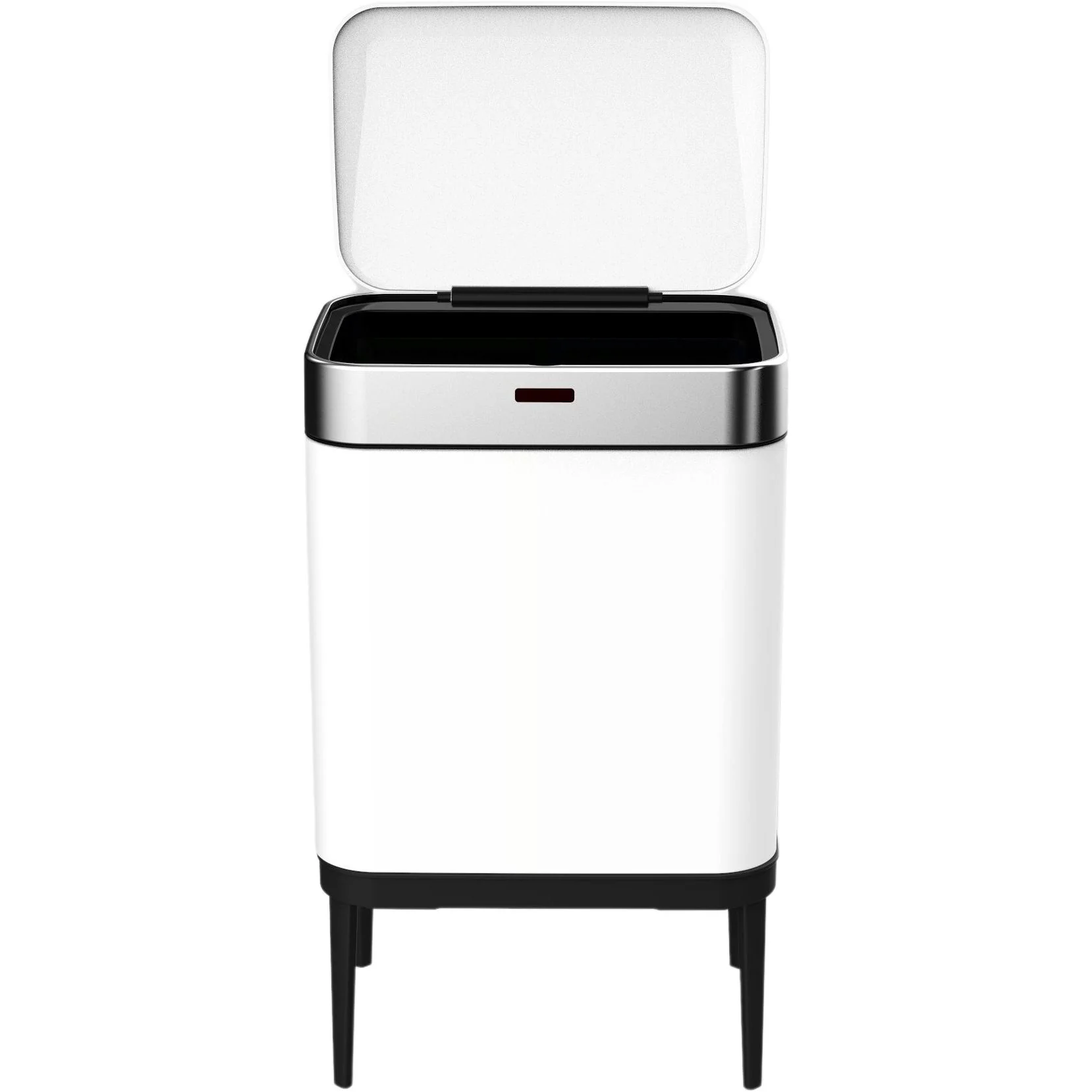 פח אשפה אוטומטי עם חיישן 60L לבן לפלנד - Image 2