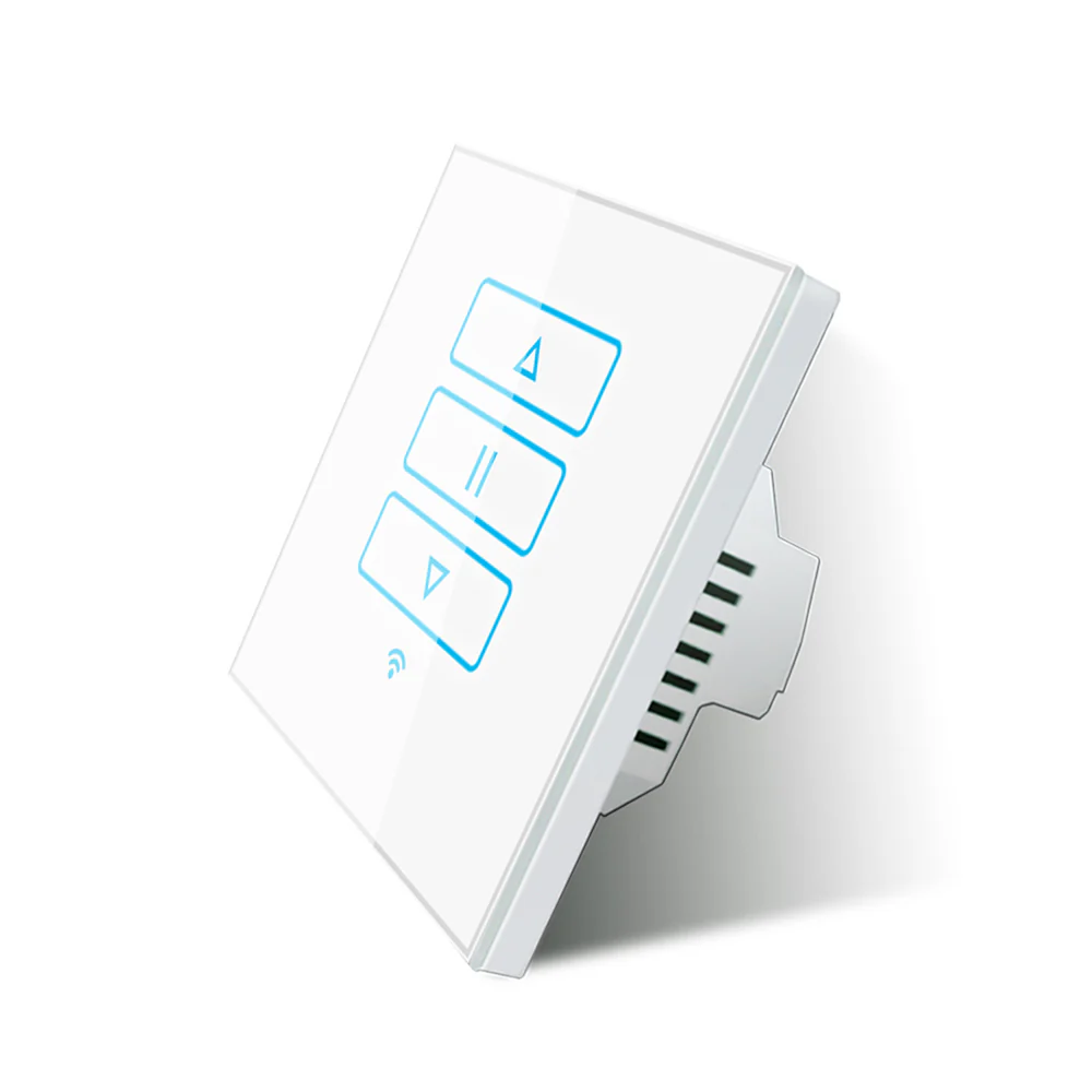 מפסק חכם WIFI לתריס קופסא עגולה לבן