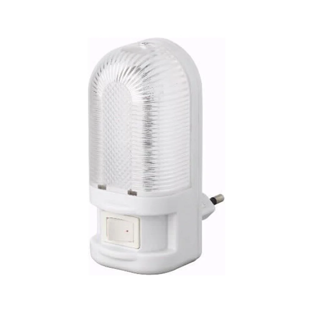 מנורת לילה LED 1W כולל מפסק גוון אור צהוב - Image 2