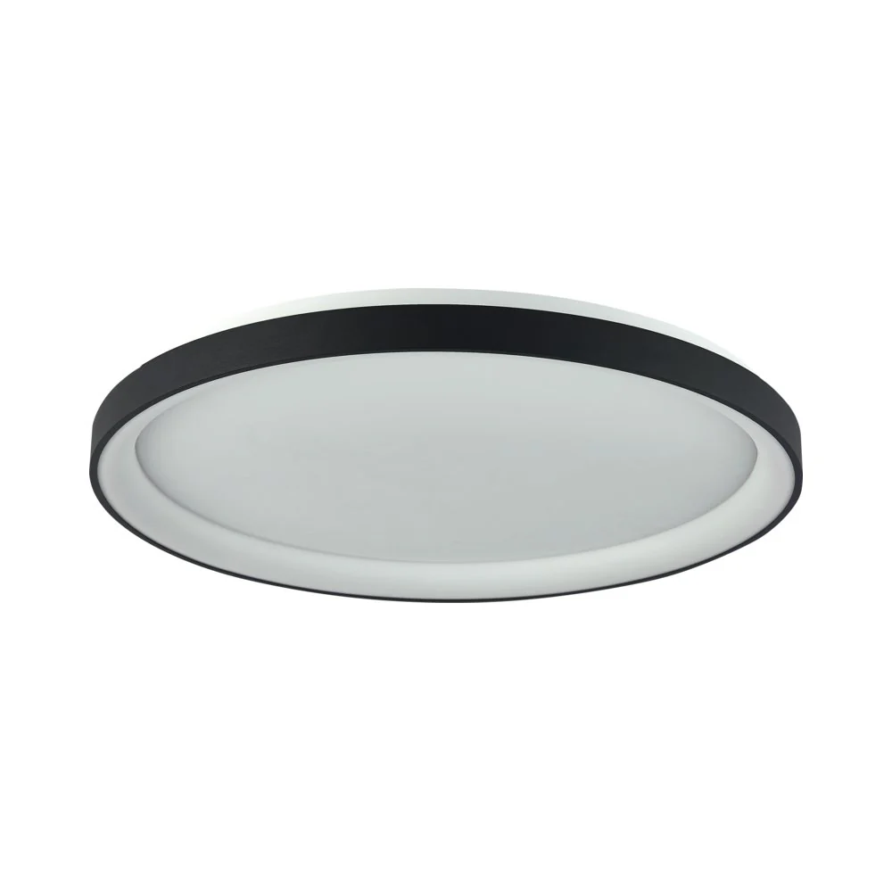 לד תאורה צמוד תקרה עגול 30W שחור 3CCT RING-S - Image 2