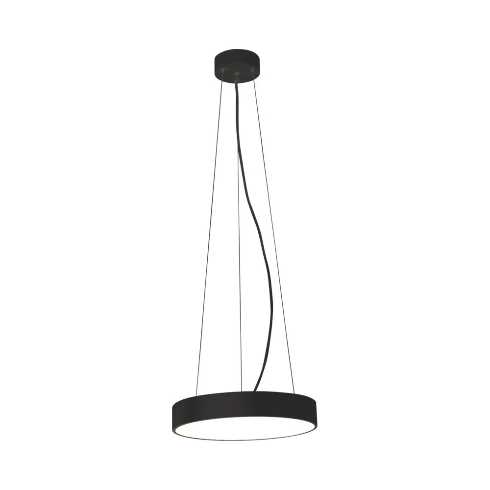 סט תליה לגוף תאורה צמוד תקרה ROMEO 40/60W שחור - Image 2