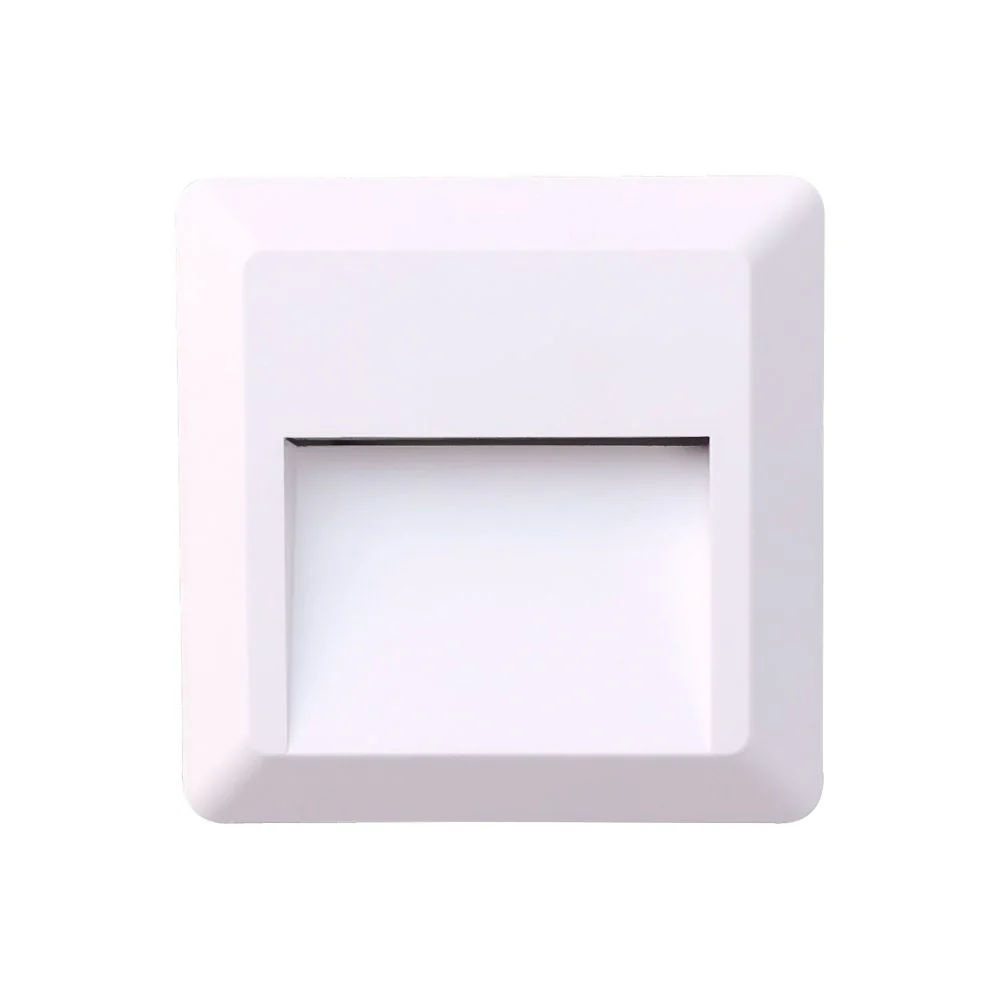 צמוד קיר לבן LOTUS-S 2W IP65 3CCT