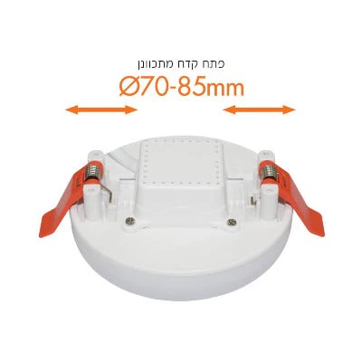 פאנל לד לבן FLEX 8W IP54 אור קר - Image 3