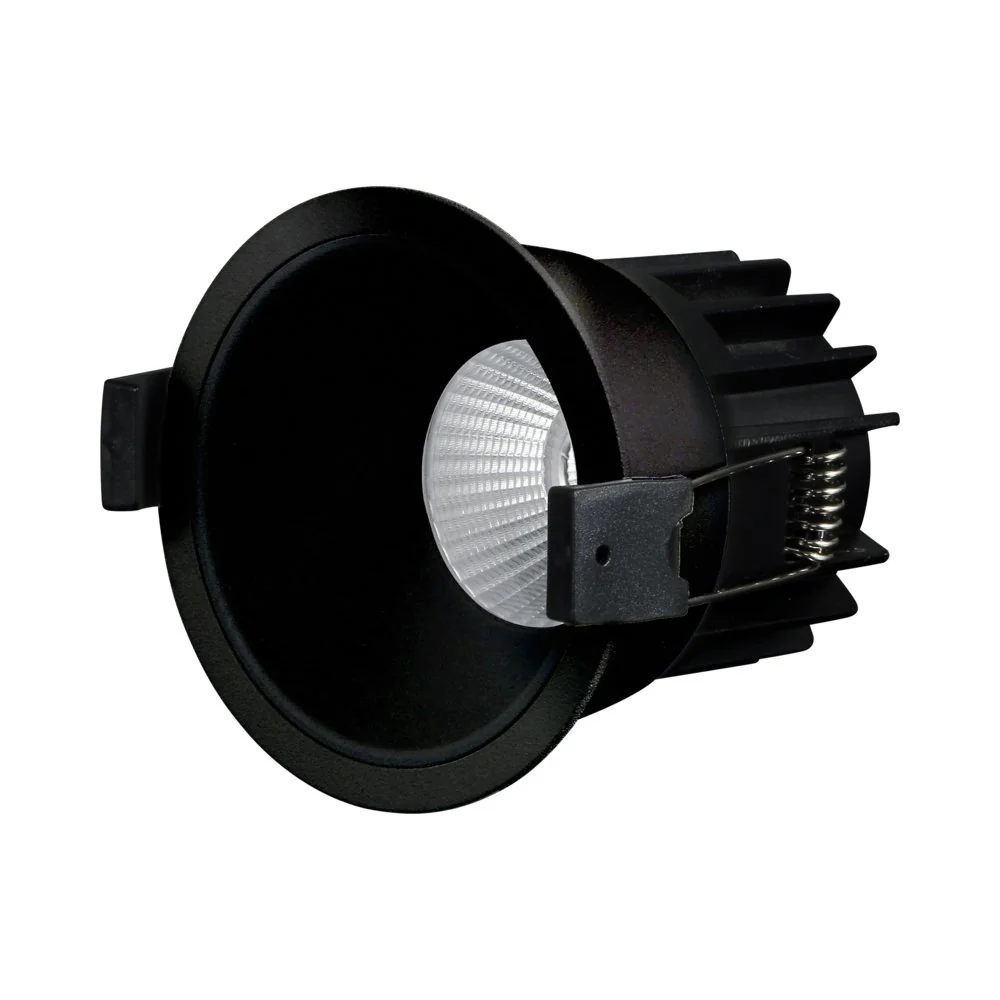 ספוט שקוע  VINO  שחור/שחור 5W גוון אור צהוב 38°