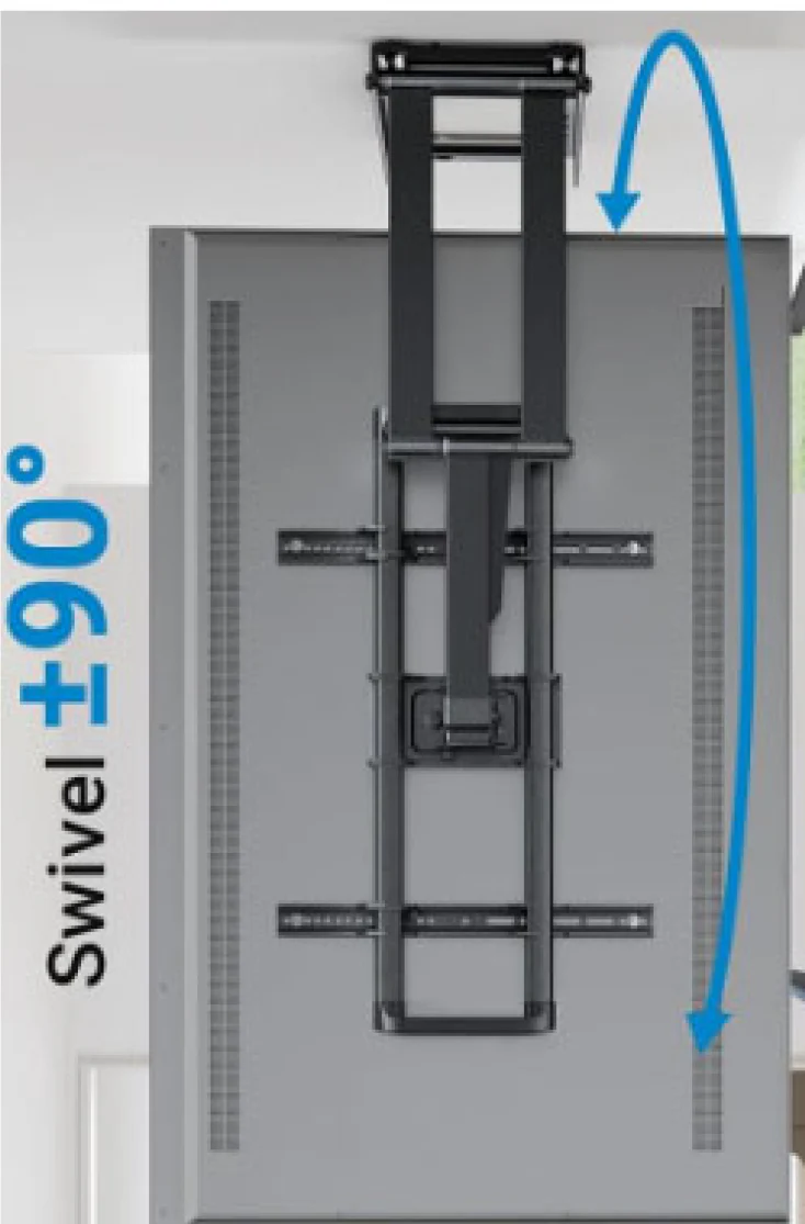 זרוע 4 תנועות למסך בגודל 32 עד 75 אינץ - Image 3