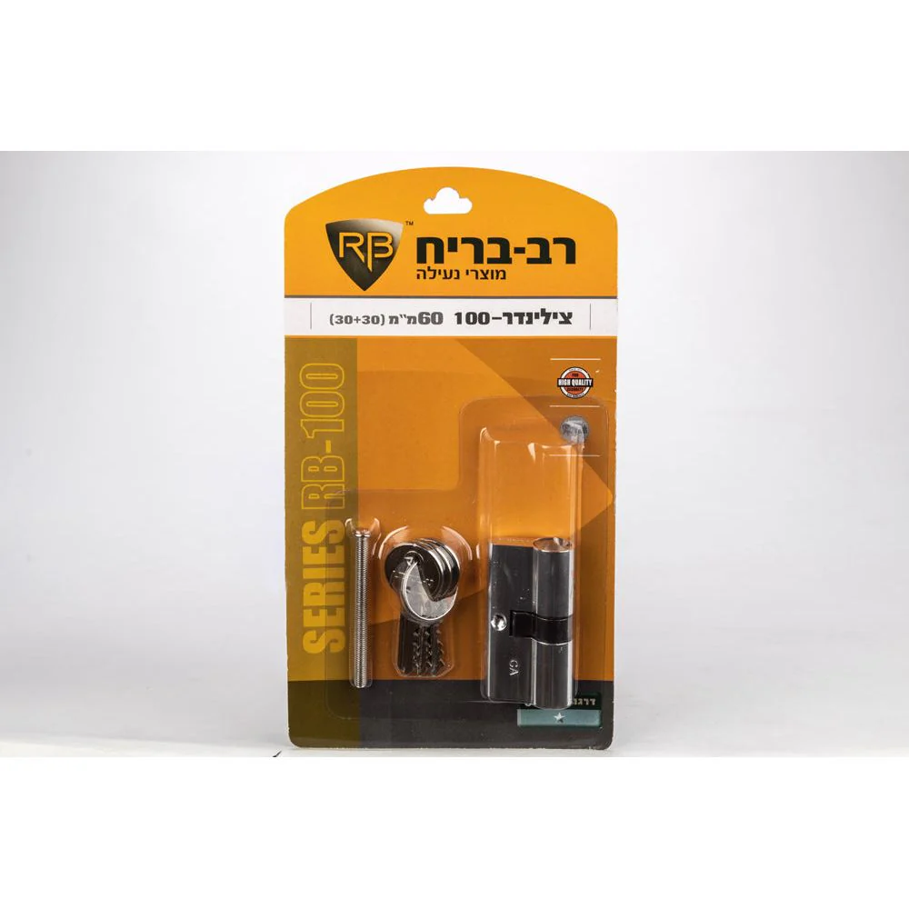 צלינדר משונן לשון 60 30X30 כפתור