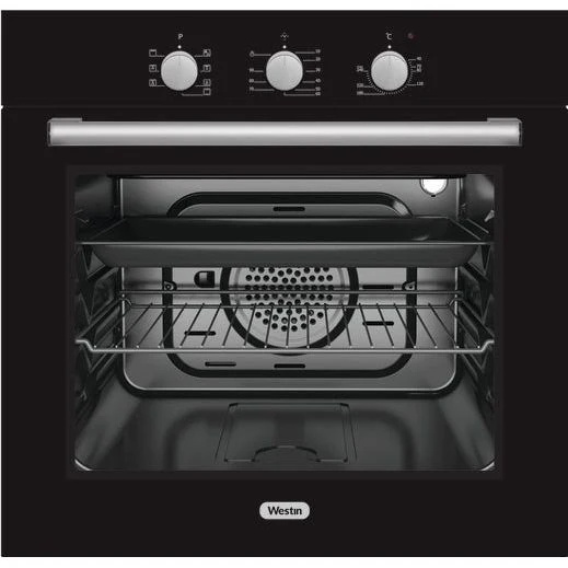 תנור אפיה בילד אין שחור זכוכית דגם WE-606 GLS-BLK