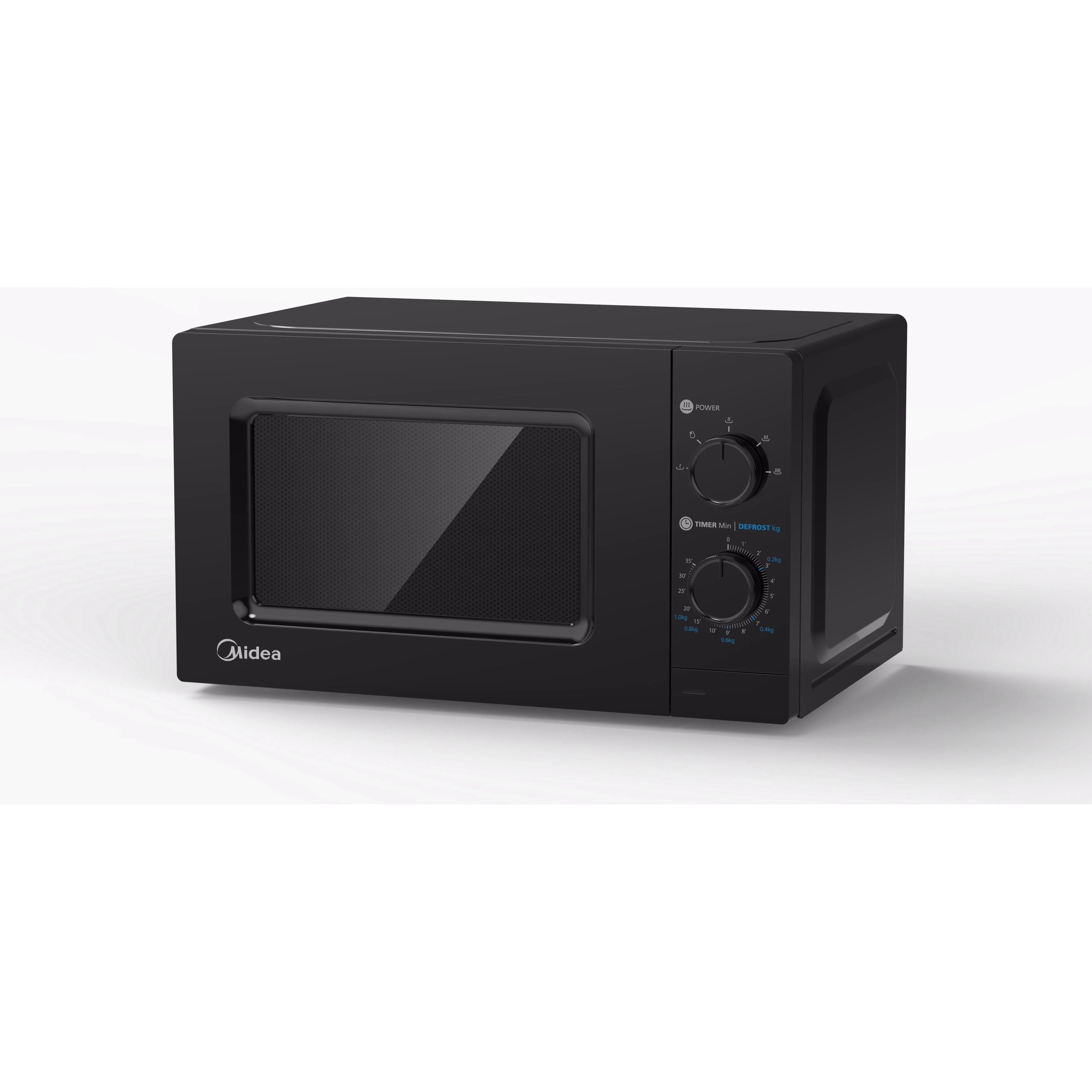 מיקרוגל מכאני 20 ליטר שחור MIDEA MM720C2GS